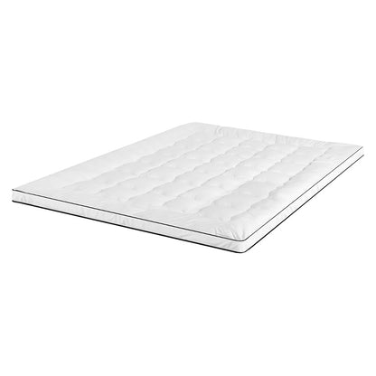 Giselle Bedding Queen Mattress Topper with 500GSM Microfibre Anti-Allergy Filling