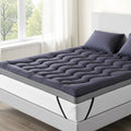 Giselle Bedding King Mattress Topper - 5cm Bamboo Charcoal Pillowtop - SuperSaverAU - view 1