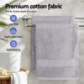 Luxury 2 Pack Extra Large Bath Sheets Set 100% Cotton Grey 550gsm - SuperSaverAU - view 5