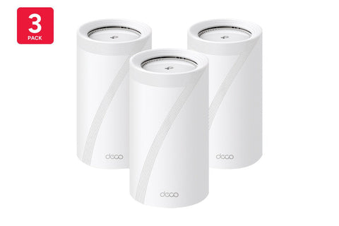 TP-Link Deco BE22000 Tri-Band Whole Home Mesh WiFi 7 System - 3 Pack - SuperSaverAU - view 1