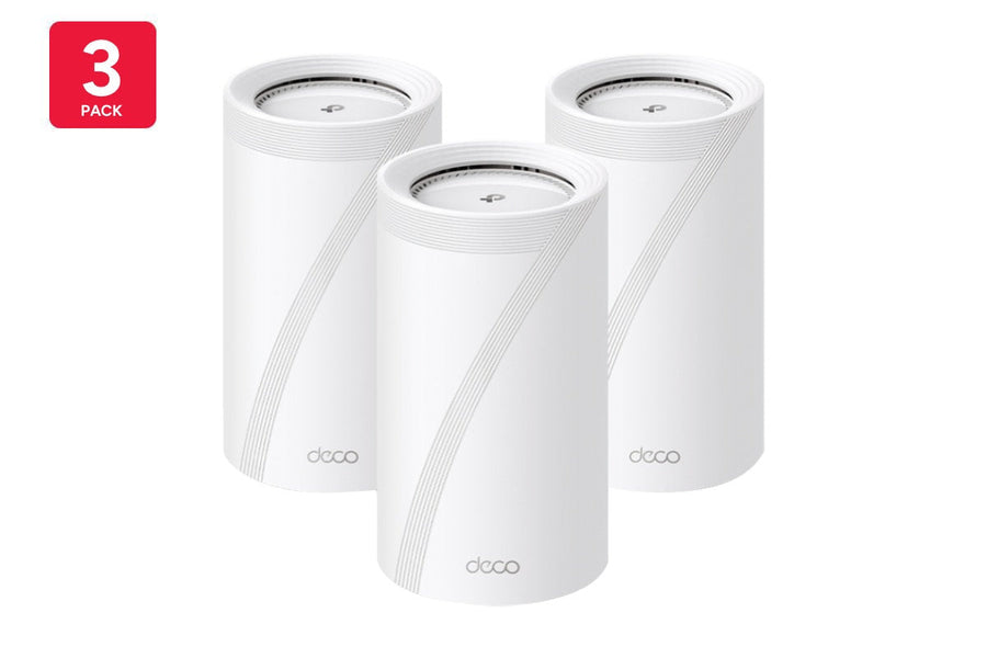 TP-Link Deco BE22000 Tri-Band Whole Home Mesh WiFi 7 System - 3 Pack - SuperSaverAU - view 1