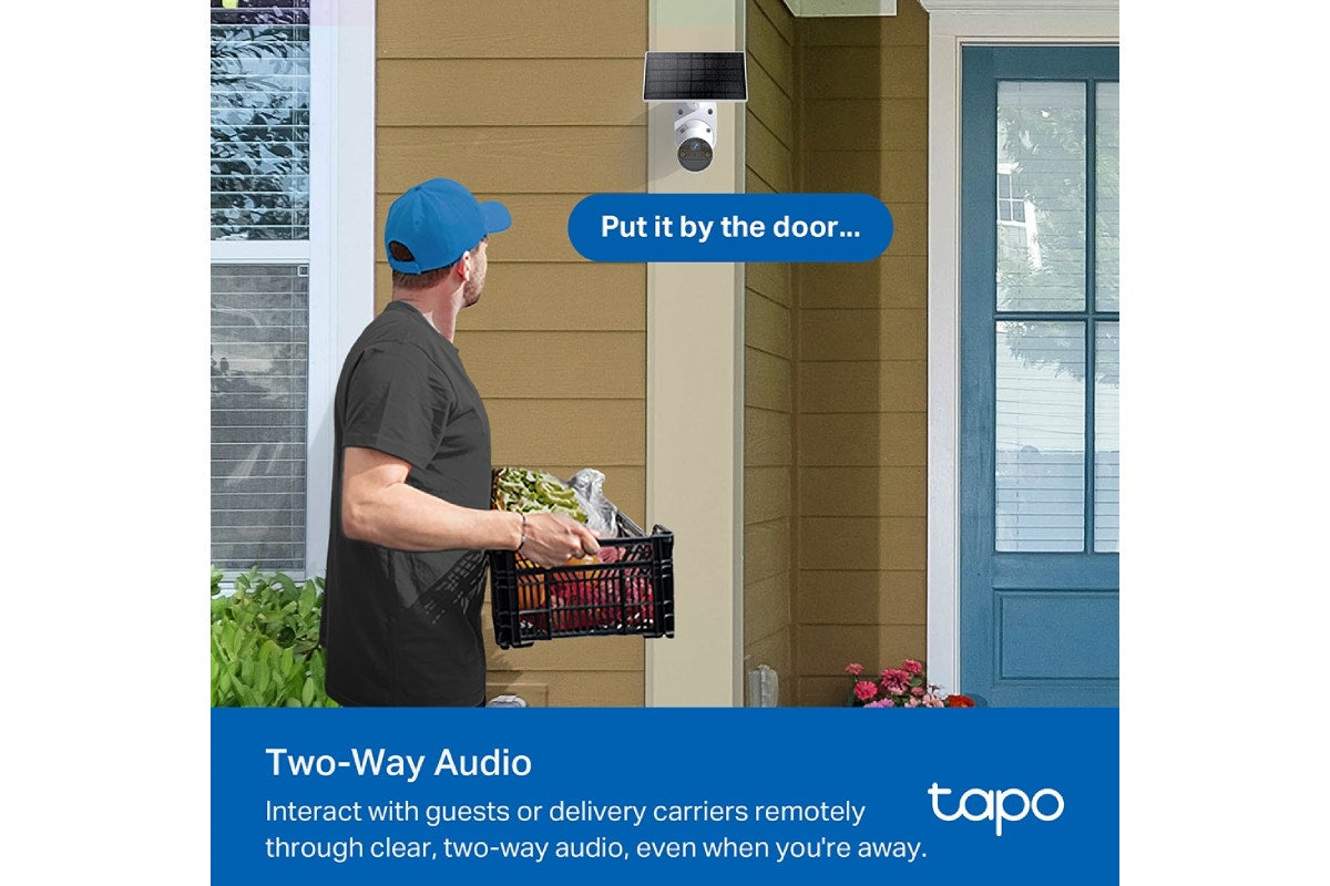 TP-Link Solar-Powered Security Camera Kit (TC82)