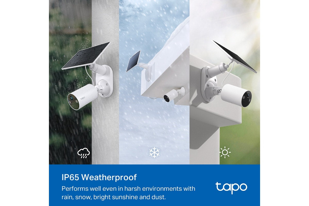 TP-Link Solar-Powered Security Camera Kit (TC82)