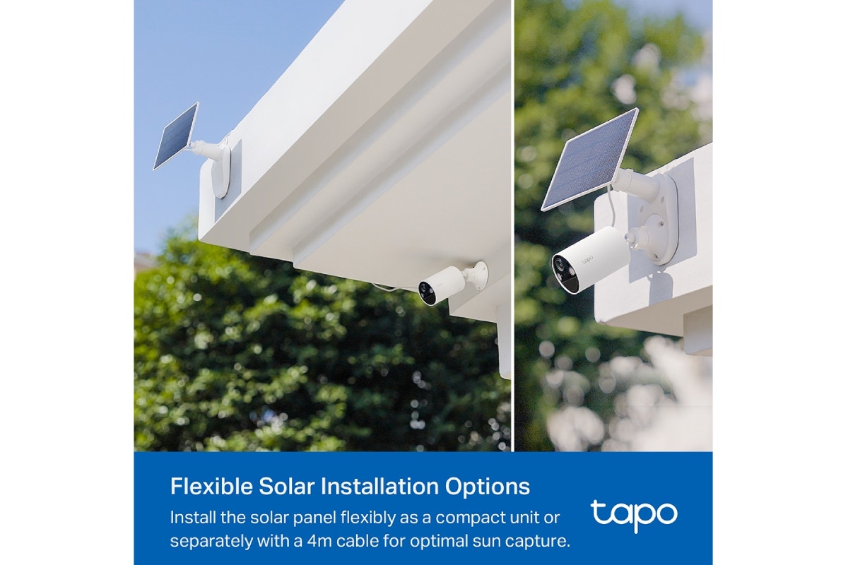 TP-Link Solar-Powered Security Camera Kit (TC82)