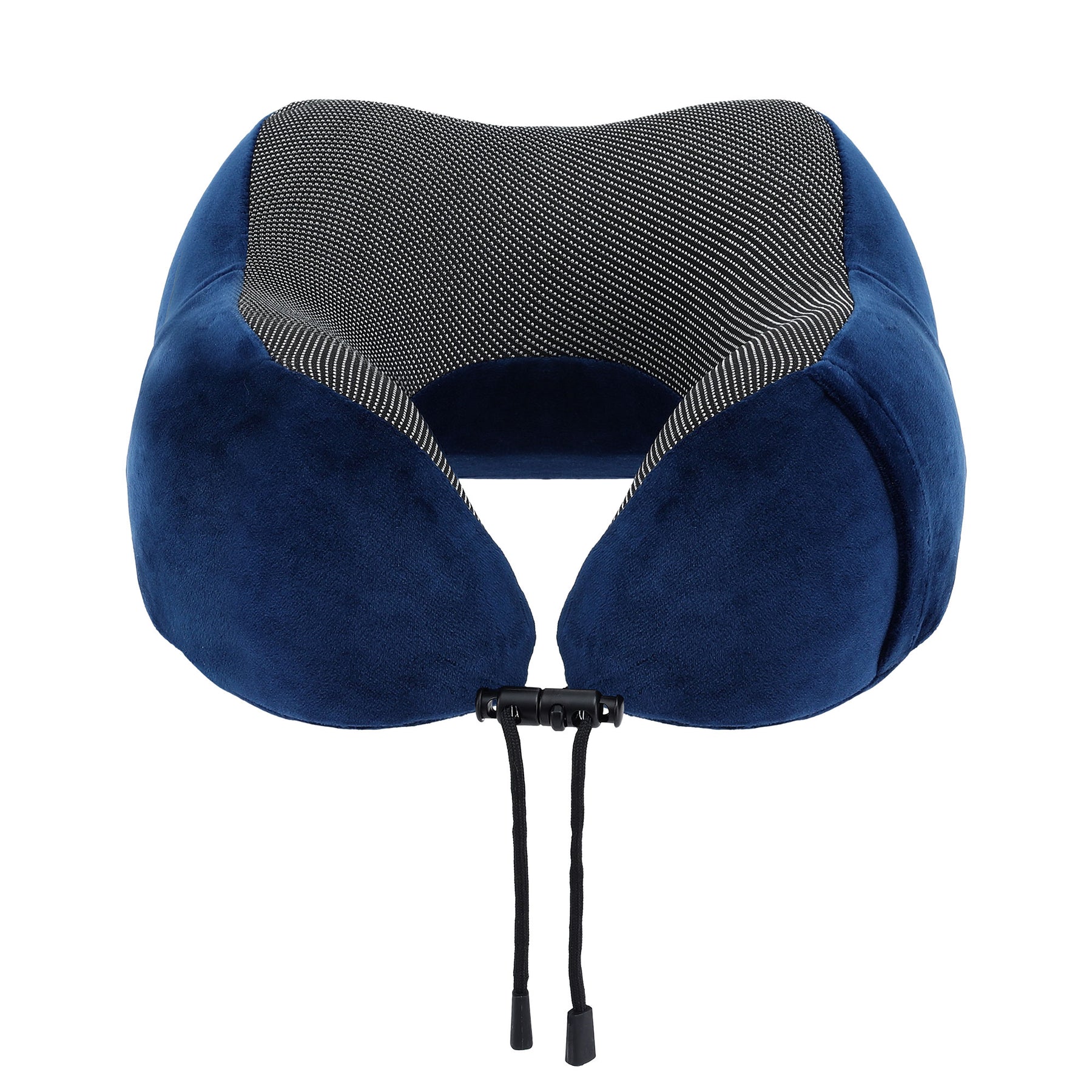 Wanderlite Memory Foam Travel Pillow – Blue with Washable Cover