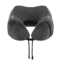 Wanderlite Memory Foam Travel Pillow – Grey with Washable Cover