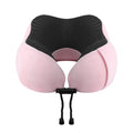 Wanderlite Memory Foam Travel Pillow – Pink with Washable Cover