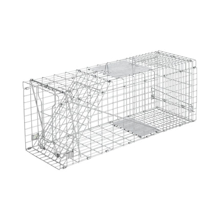 Gardeon Large Humane Animal Trap Cage 66x23cm - Collapsible, Spring Loaded