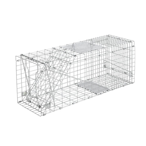 Gardeon Large Humane Animal Trap Cage 66x23cm - Collapsible, Spring Loaded - SuperSaverAU - view 1