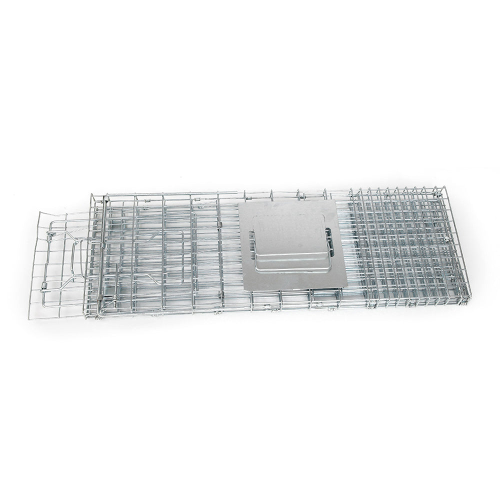 Gardeon Large Humane Animal Trap Cage 66x23cm - Collapsible, Spring Loaded - SuperSaverAU - view 3