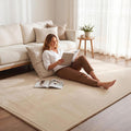 Artiss Tatami Mat Floor Mattress – Beige 150 x 200cm, 3cm Foam Anti-Slip Backing