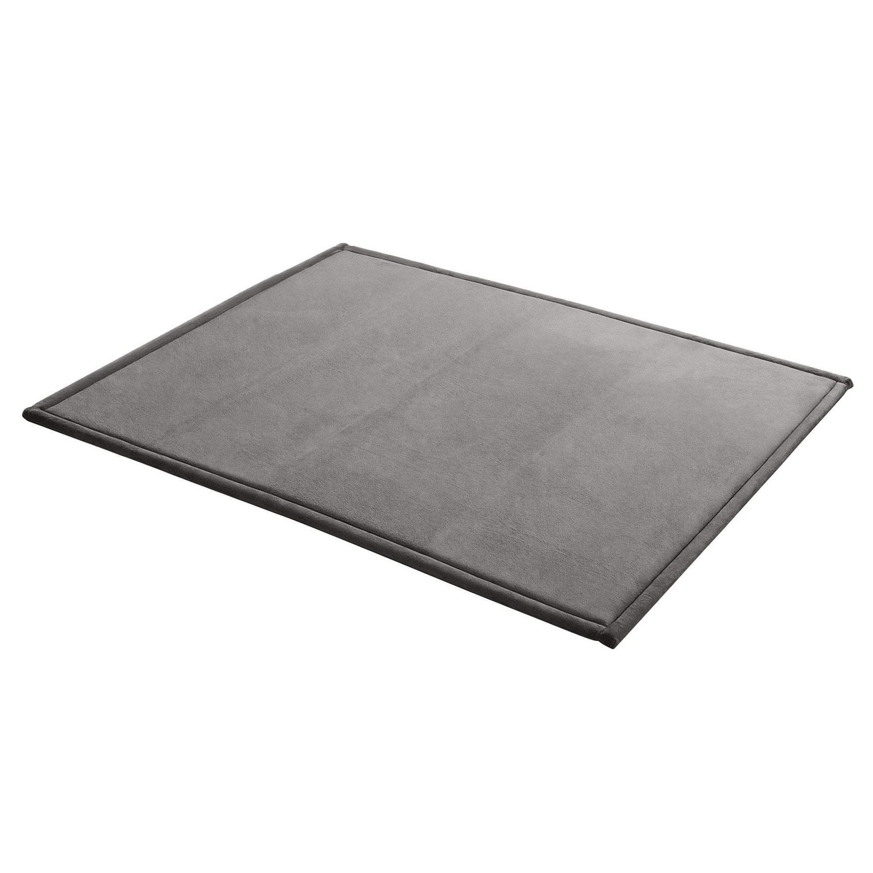 Artiss Tatami Mat Floor Mattress – Grey 150 x 200cm, 3cm Foam Anti-Slip Backing