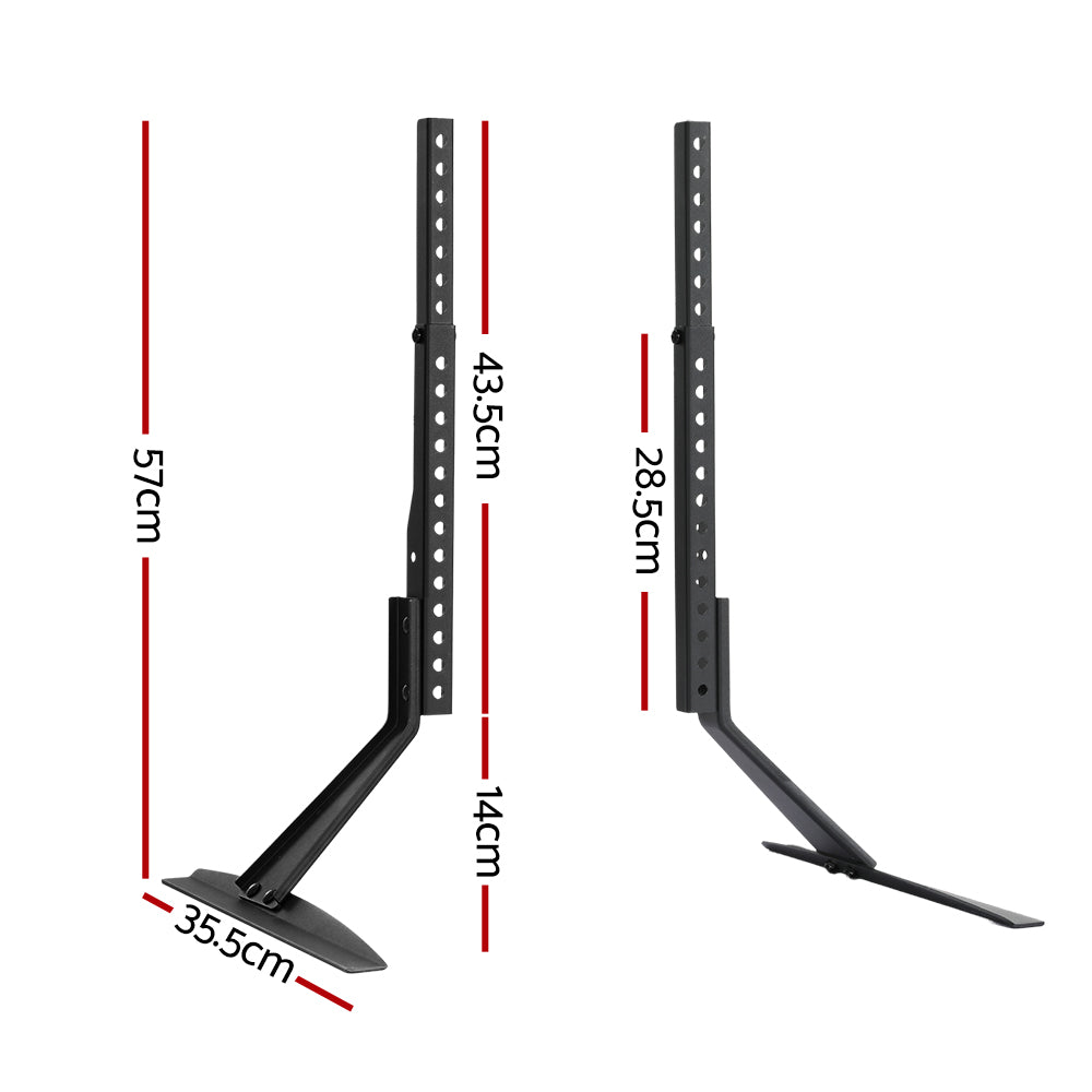 Artiss TV Stand Mount Bracket for 32-70" TVs with Height Adjustment and Powder-Coated Steel