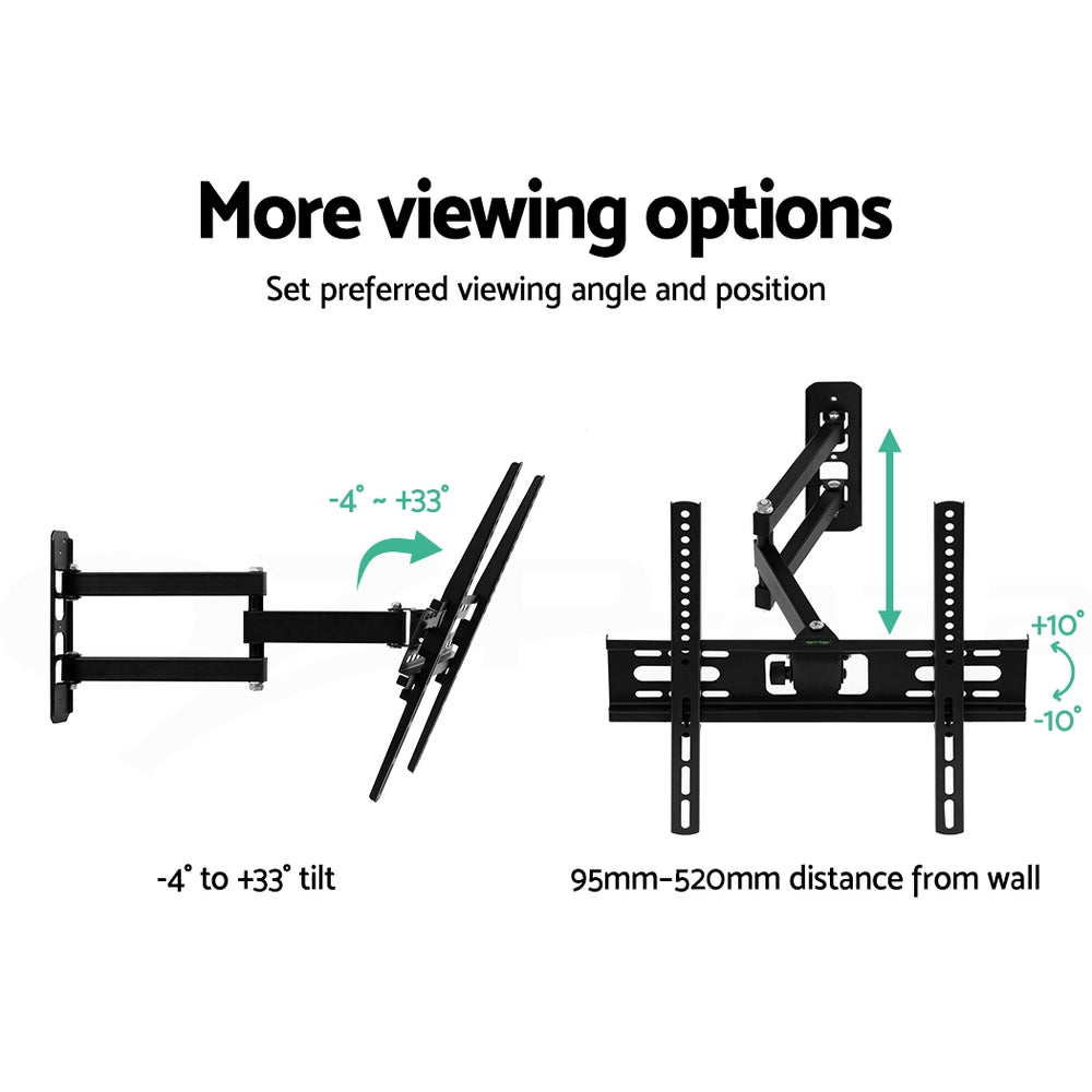 Artiss TV Wall Mount Bracket for 23"-55" LED LCD TVs Full Motion Strong Arms - SuperSaverAU - view 3