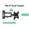 Artiss TV Wall Mount Bracket for 17"-42" TVs, Full Motion, Tilt & Swivel - SuperSaverAU - view 6