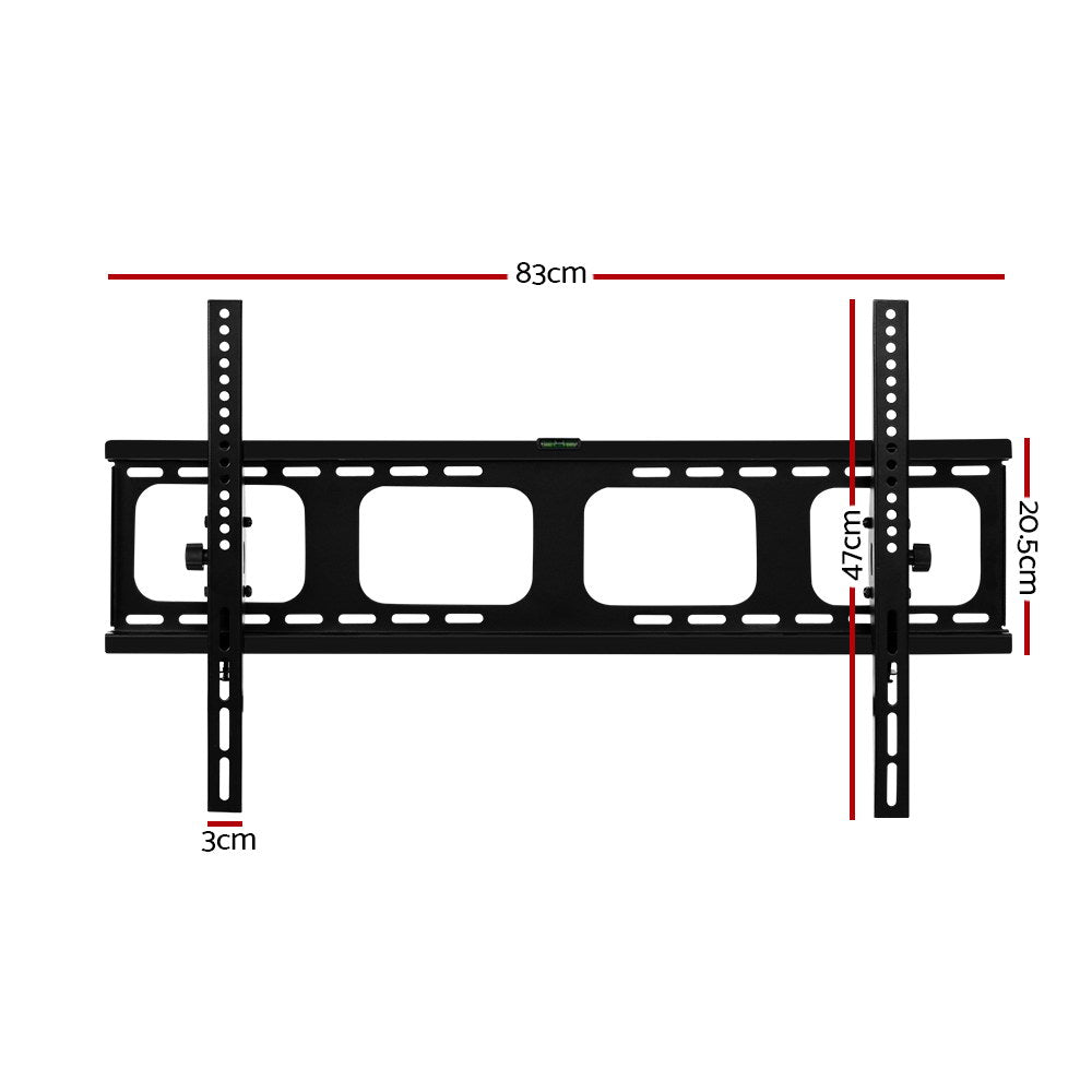 Artiss TV Wall Mount Bracket for 42"-90" LED LCD TVs Tilt Slim Flat Low Profile - SuperSaverAU - view 2