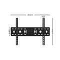 Artiss TV Wall Mount Bracket for 32"-70" LED LCD TVs Tilt Slim Flat Low Profile - SuperSaverAU - view 2