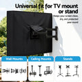 Artiss Waterproof Outdoor TV Cover for 55-58 Inch TVs - Black