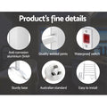 Devanti 6 Rung Electric Heated Towel Rail - Portable, Anti-Corrosion, 40-50°C - SuperSaverAU - view 6