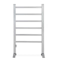Devanti Heated Towel Rail Rack 6 Bars, 40-50C, Timer, Portable, Easy Install - SuperSaverAU - view 3