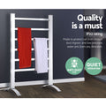 Devanti Heated Towel Rail Rack 6 Bars, 40-50C, Timer, Portable, Easy Install - SuperSaverAU - view 4