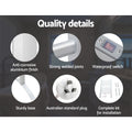 Devanti Heated Towel Rail 10 Rungs Freestanding 53cm x 35cm x 97.5cm, 40C-50C - SuperSaverAU - view 6