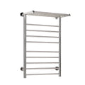 Devanti Electric Heated Towel Rail Rack 14 Bars Wall Mounted 40-50°C, Quick Heat - SuperSaverAU - view 1