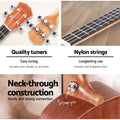 Alpha 23" Concert Ukulele Mahogany Body with Carry Bag - SuperSaverAU - view 5