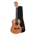 Alpha 26" Ukulele Natural Mahogany Tenor Beginner Gift w/ Carry Bag - SuperSaverAU - view 1