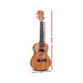 Alpha 26" Ukulele Natural Mahogany Tenor Beginner Gift w/ Carry Bag - SuperSaverAU - view 2