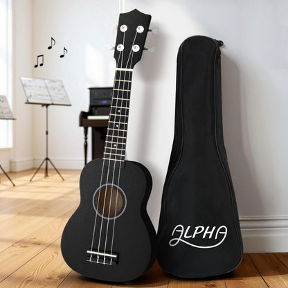 Alpha 21-Inch Basswood Ukulele for Beginners