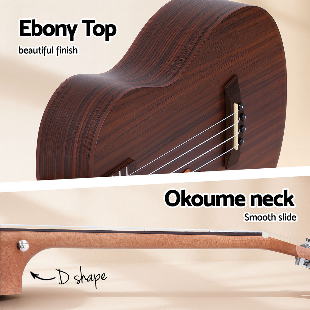 Alpha 30-Inch Ukulele with EQ and 18 Frets