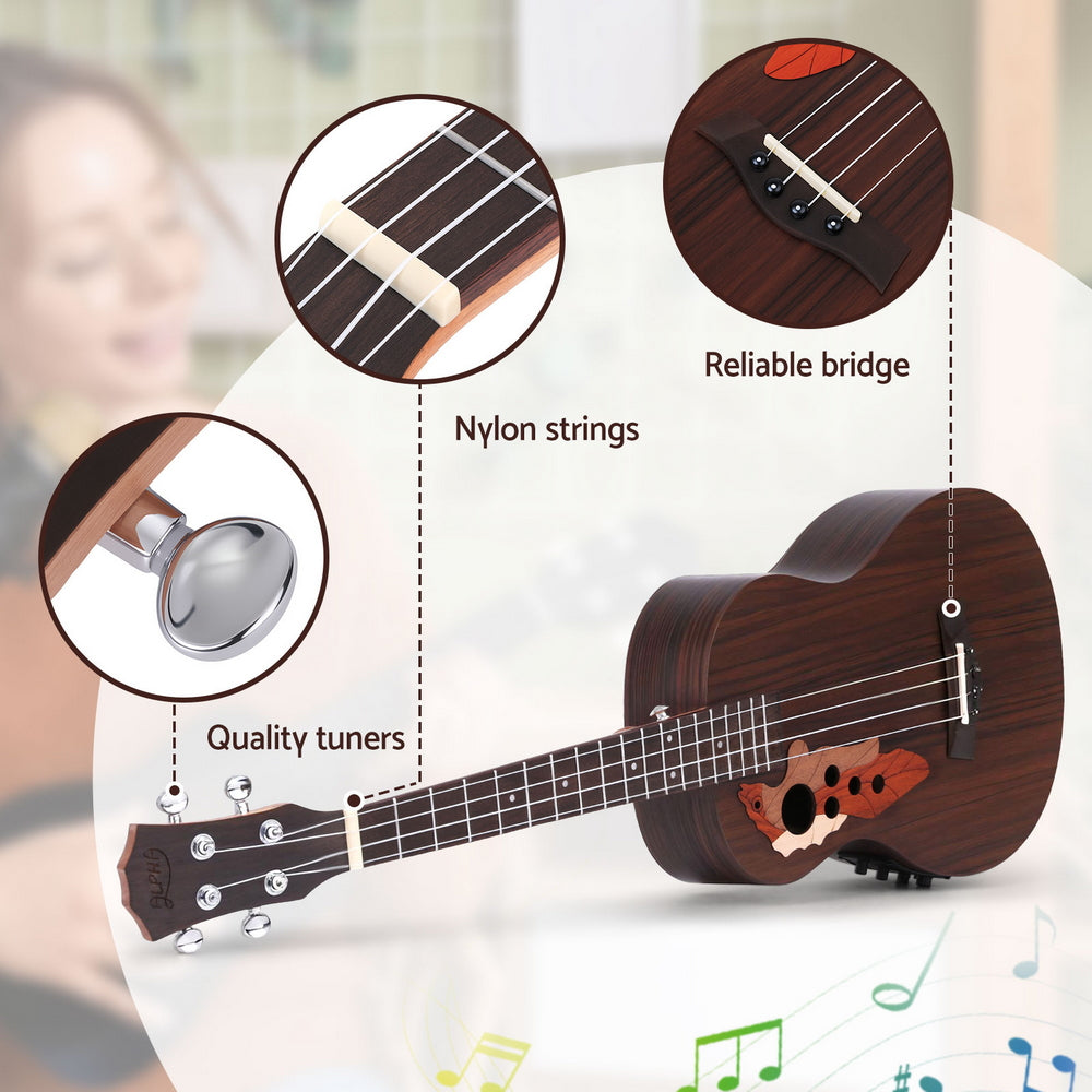 Alpha 30-Inch Ukulele with EQ and 18 Frets