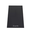 Everfit Black TPE Exercise Equipment Mat with Storage Bin - 200 x 90cm