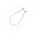 Magnetic Weaved Rope Tieback White 750mm - Stylish Curtain Holder Made in Italy - SuperSaverAU - view 1