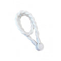 Magnetic Weaved Rope Tieback Off White 750mm - Stylish Curtain Holder Made in Italy - SuperSaverAU - view 1