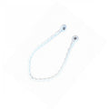 Magnetic Weaved Rope Tieback Off White 750mm - Stylish Curtain Holder Made in Italy - SuperSaverAU - view 2
