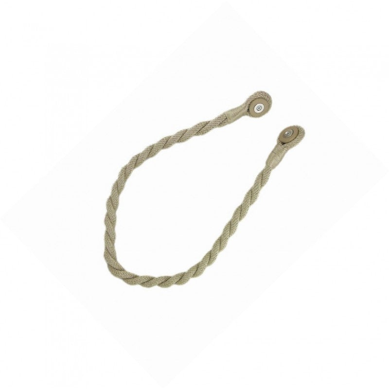Magnetic Weaved Rope Tieback 750mm - Stylish Italian Curtain Holdback - SuperSaverAU - view 2