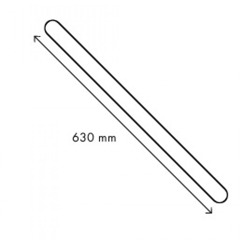 Black Rustique Magnetic Curtain Tieback - 1 Pair