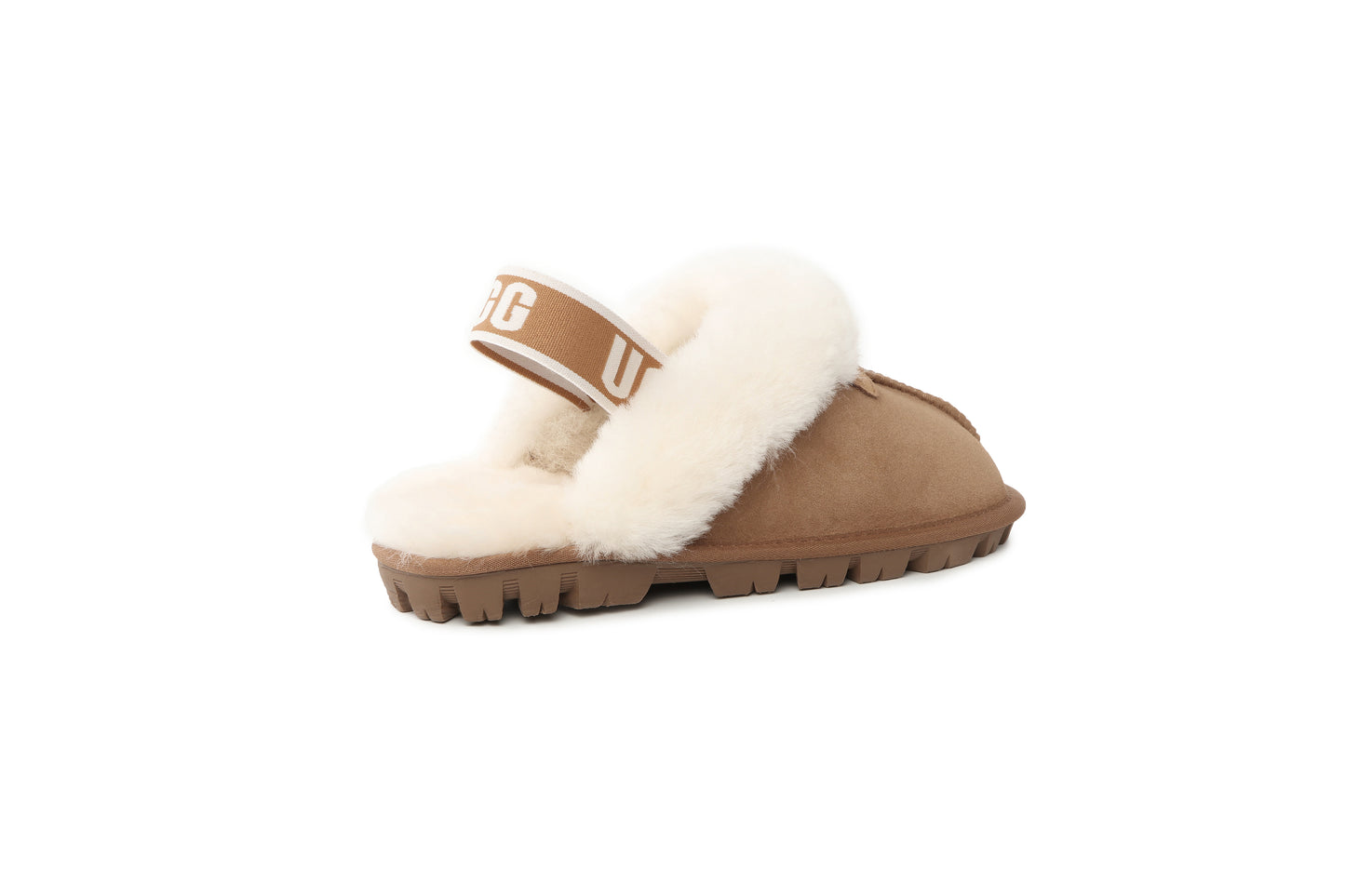 DKUGG ANSLEY SLIPPER - Size S 35/36 - Chestnut