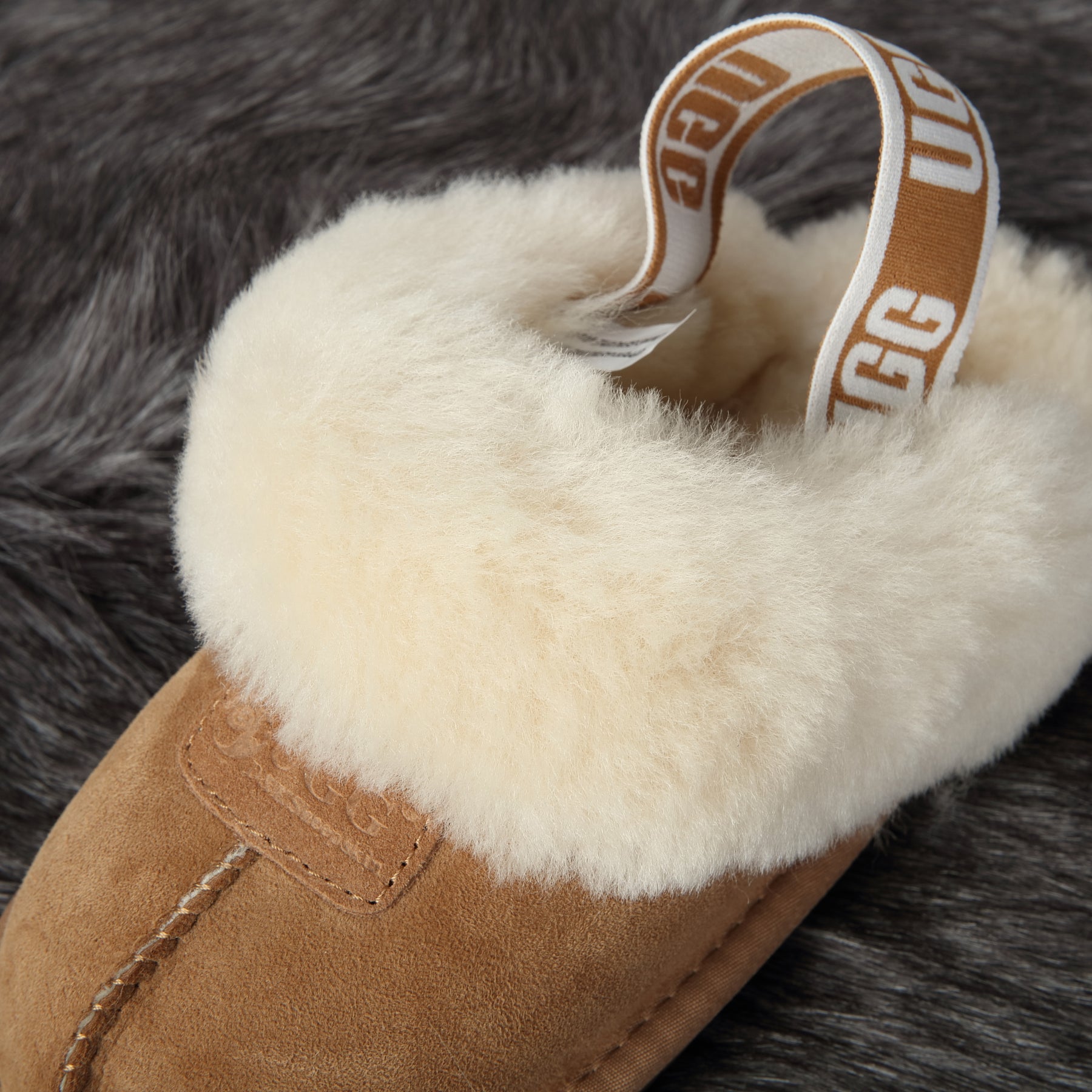 DKUGG ANSLEY SLIPPER - Size S 35/36 - Chestnut - SuperSaverAU - view 9