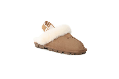 DKUGG ANSLEY SLIPPER - Size XXL 43/44 - Chestnut