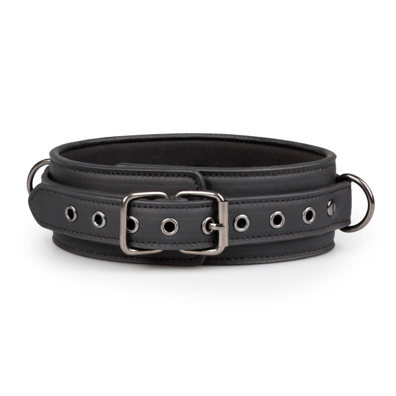 Fetish Collection Bondage Collar with Leash - Adjustable, Comfortable