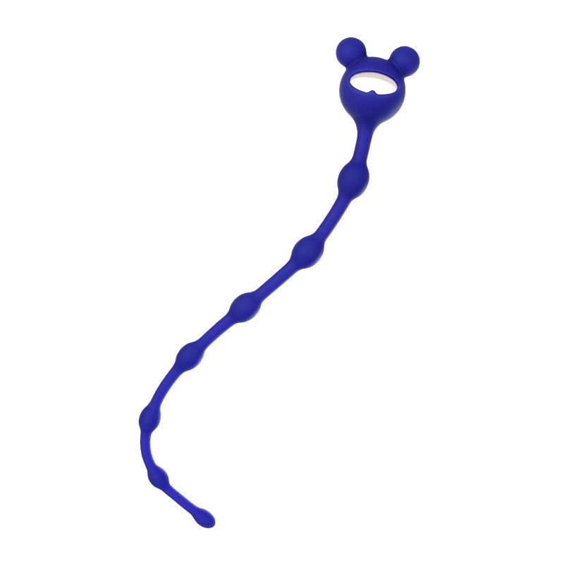 Todo Navy Blue Froggy Anal Chain - 27.4 cm