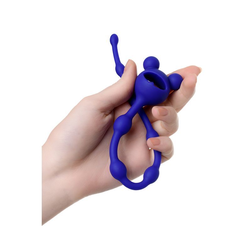 Todo Navy Blue Froggy Anal Chain - 27.4 cm