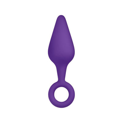 Todo Violet Silicone Anal Plug - 8 cm for Beginners