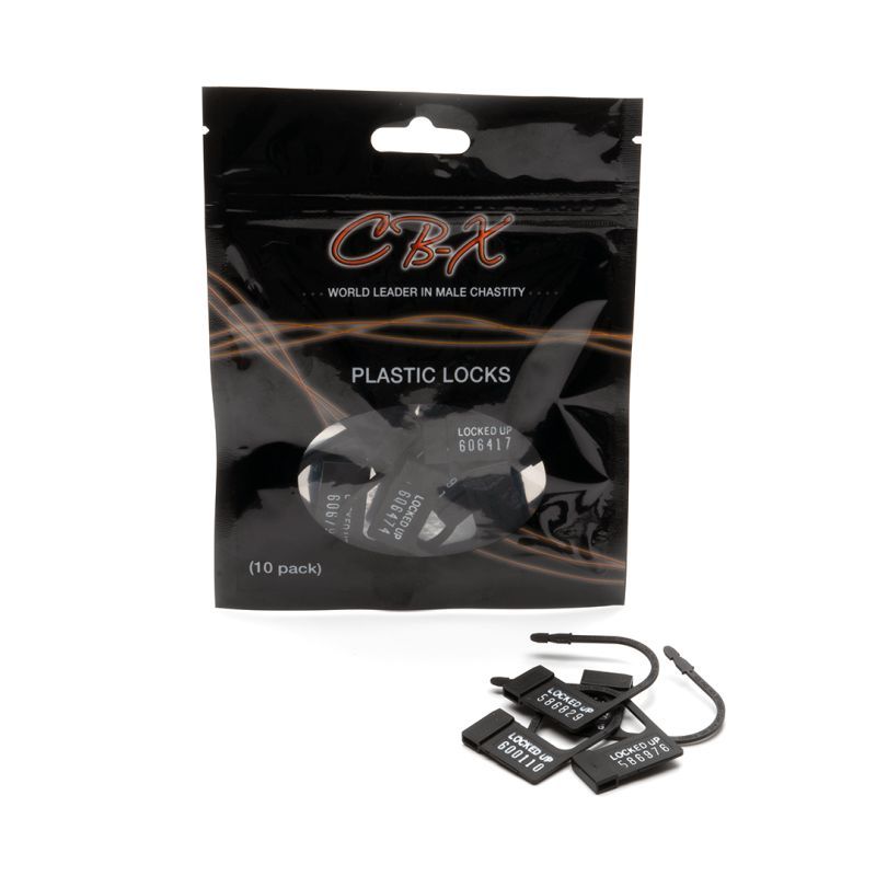 Cb-X Cockcage Plastic Locks - 10 Pack