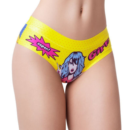 Comics Fans Yellow Slip - Small, Comfort Fit