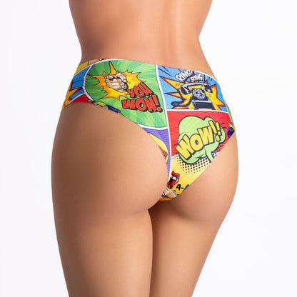 Comics Insta Girl Slip - Seamless Women’s Underwear - Small