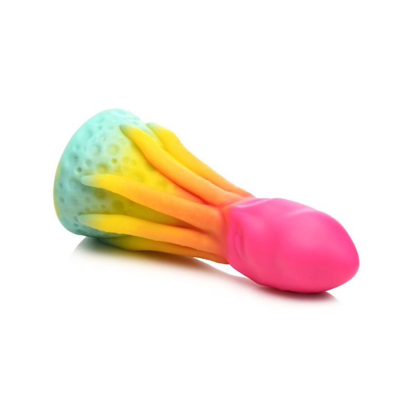 Creature Cocks King Kraken Silicone Dildo - Rainbow